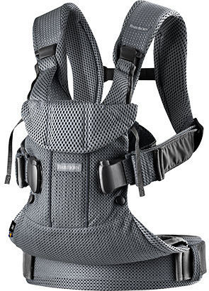 BabyBjorn One Air 3D Mesh Klassischer Babytragetuch Anthrazit