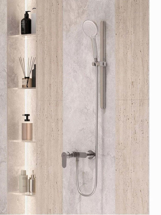 Ferro Mixing Shower Faucet Silver