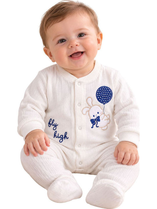 Annora Baby White Baby Bodysuit