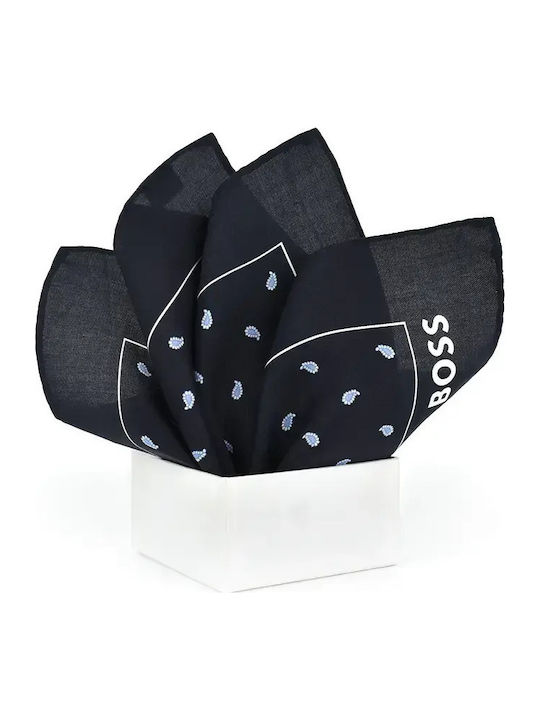 Men's Blue Pocket Square