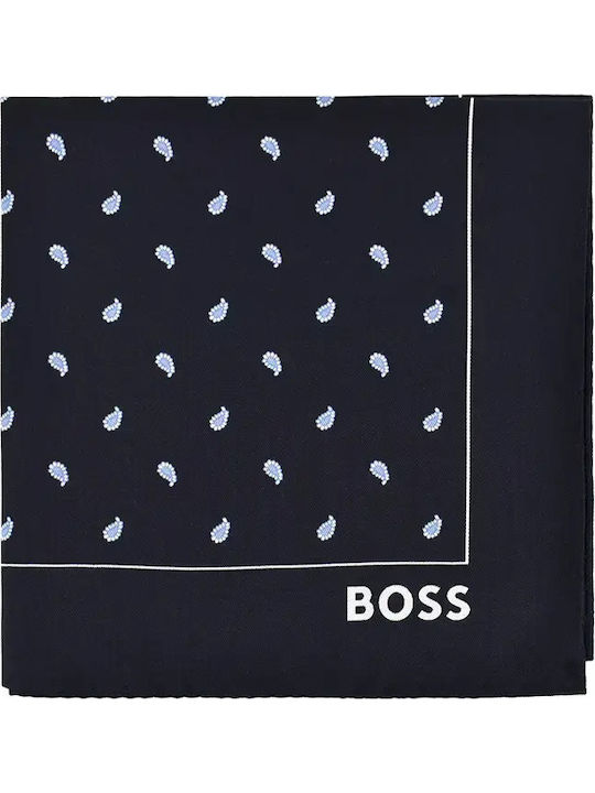 Men's Blue Pocket Square