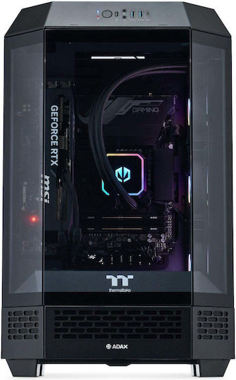 Adax DRACO EXTREME Гейминг Настолен Компютър (Ultra 5-245K/32GB DDR5/1.0TB SSD/GeForce RTX 5070 Ti/W11 Home)