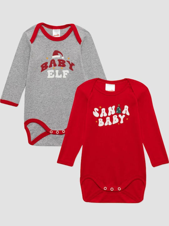 Minerva X-Mas Tree Set Bodysuit with Pants Multicolour 2 Pieces