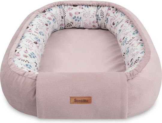 Sensillo Baby Pillow Nest Pink 45x80cm