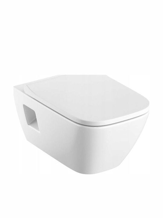 Geberit Selnova Square Wall-Mounted Toilet White 4025410757579