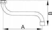Hydroland Replacement Kitchen Faucet Pipe