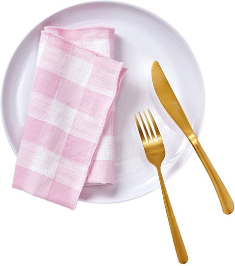 Butlers Kitchen Towel from 100% Cotton in Pink Colour 42x42cm