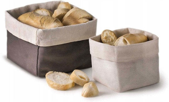 Verlo Verlo Stoff Brotkasten Braun 19,5x19,5cm