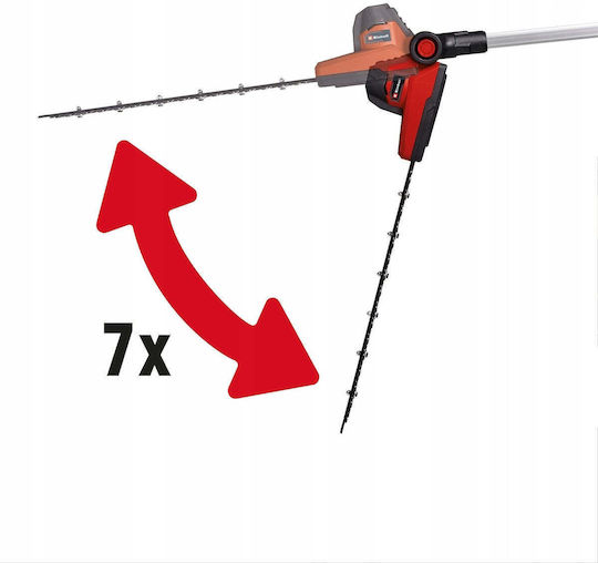Einhell Bordüren-Heckenschere 18V Batterie Allein Teleskopisch mit Klingenlänge 41cm