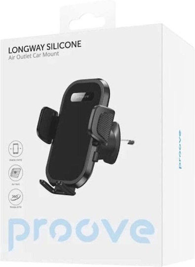 Proove Car Mobile Mount 4.7" - 6.9" with Adjustable Hooks Black