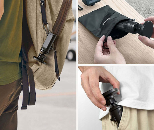 4KOM Handyhalterung fürs Auto mit MagSafe-Magnet Schwarz