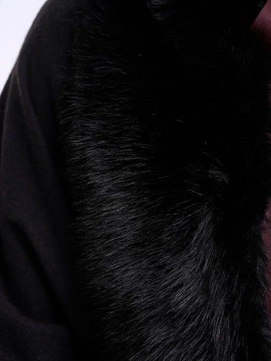 Women's Black Cape