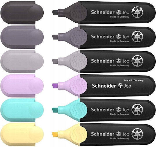 Schneider Маркери За Подчертаване Различни Цветове 6мм Комплект 6бр (Различни Цветове) Различни