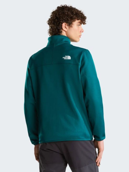 Full Ανδρική Ζακέτα Fleece Pacific Teal/tnf Black