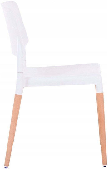 Wooden Dining Chair White