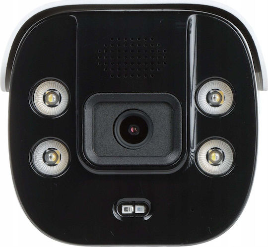 Apti APTI-AI808C4IW-28AD IP Surveillance Camera 4K Waterproof with Two-Way Communication and 2.8mm Lens Red Suitable for England Plug Type