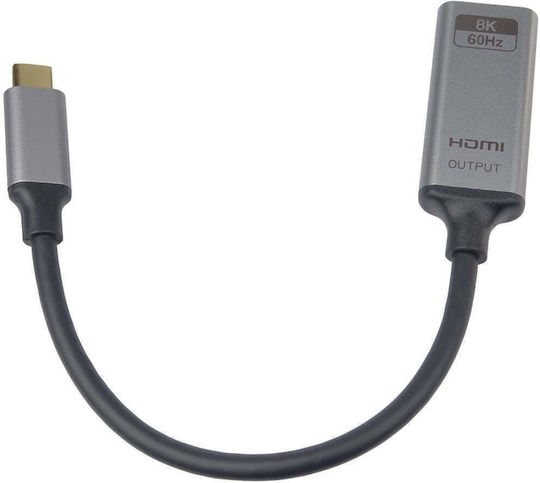 PremiumCord Μετατροπέας USB-C male σε HDMI female