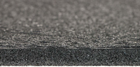 Delta Delta Fußmatte Rutschfest aus Gummi Schwarz 50x50cm Dicke 10mm