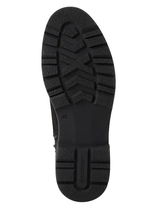 Leder Herrenstiefel Schwarz