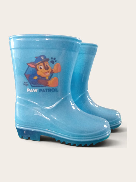 Детски гумени ботуши Paw Patrol Светлосини