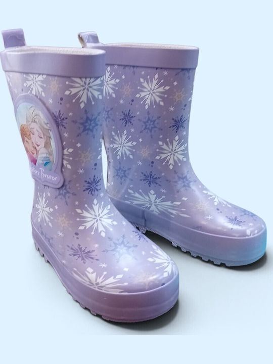 Παιδικές Γαλότσες Frozen Μωβ