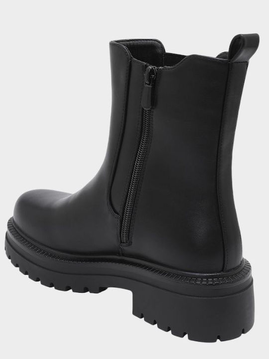 Damen Stiefeletten Schwarz