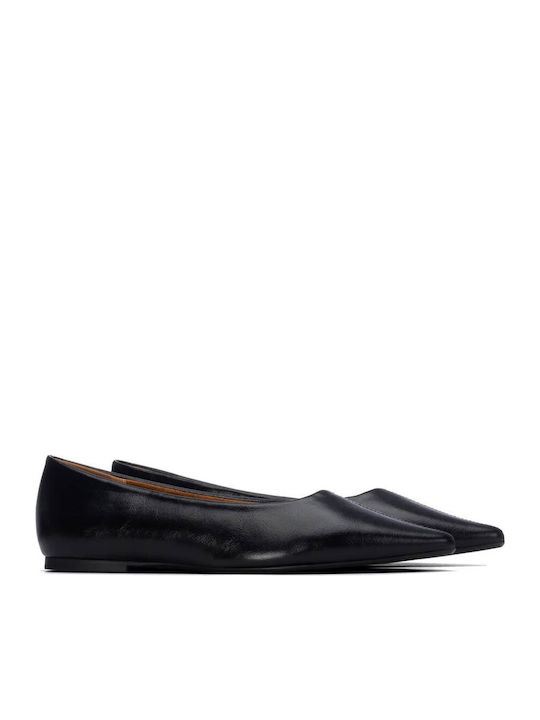 Kurt Geiger Damen Ballerinas Spitz zulaufend Schwarz