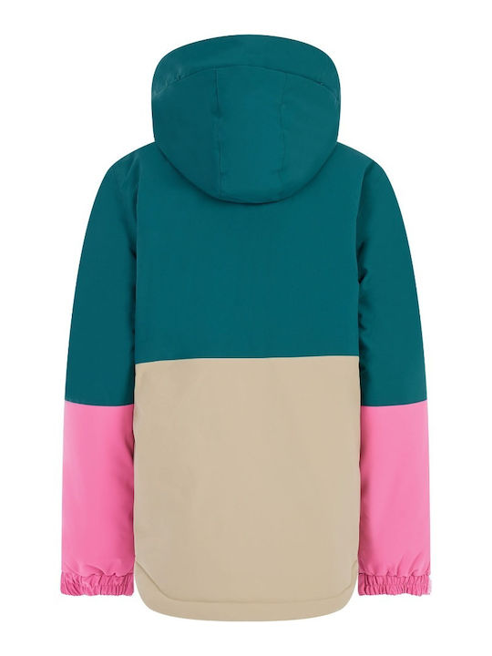 Snowjacket Kids Casual Jacket Short Rainstorm Blue