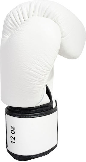 8 Weapons Big 8 Premium Boxhandschuhe Leder für Wettkampfhandschuhe Weiße