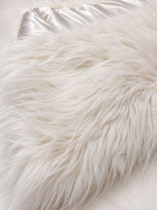 Long Women's Ivory Fur