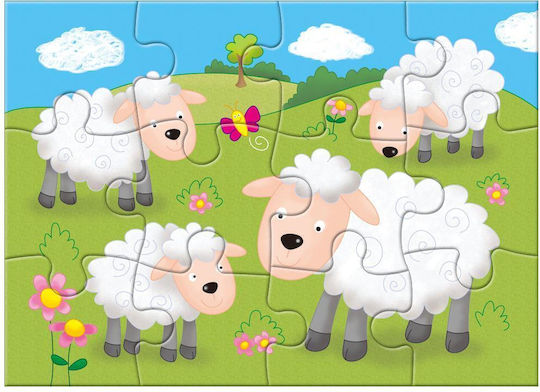 Puzzle Pentru Copii Farm Galt Toys
