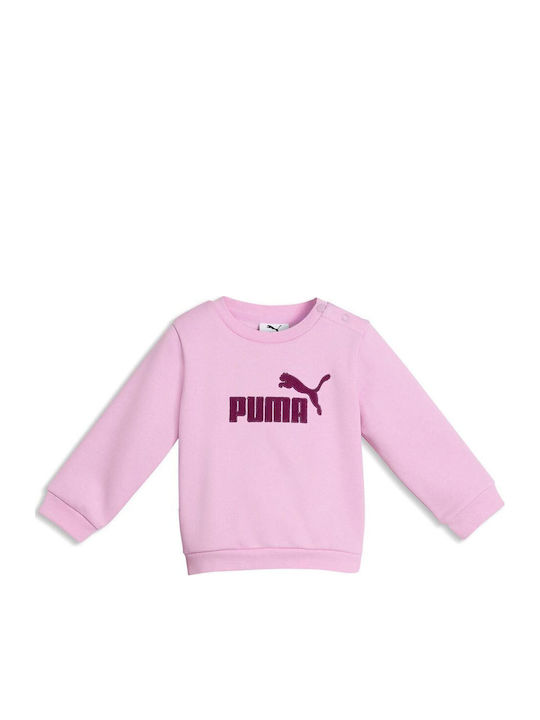 638104 Kinder Trainingsanzug Fuchsia/Blau