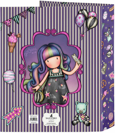 Document Folder Gorjuss Artistic Model Multicolor