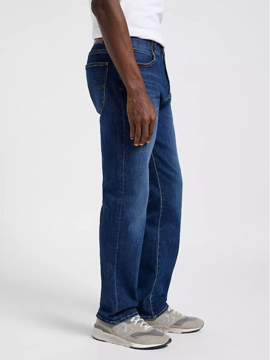 Mvp Men's Jeans Pants Regular Straight Fit Blue