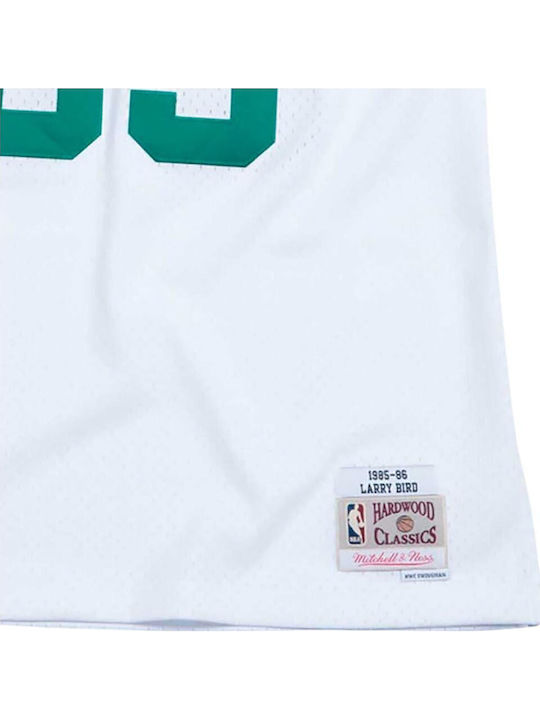 Larry Bird Мъжка блуза без ръкав Бял