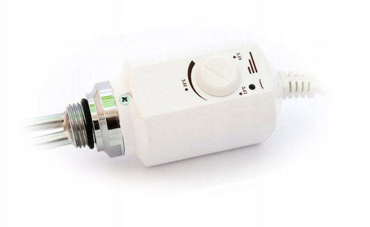 Osaka Heizelement Bad Thermostat Rd10 600w Weiß Volux Grł-v-rd10.600