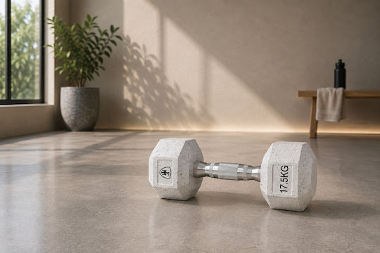 MegaFitness Βαράκι Εξάγωνο 1 x 17.5kg