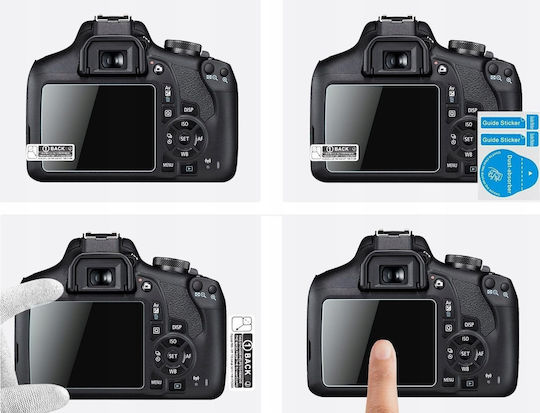 Set 3 Screen Protectors Glass Screen Protector 3x Iso Protector Canon Rebel T7 T6 T5 K&f Concept Sku.2192