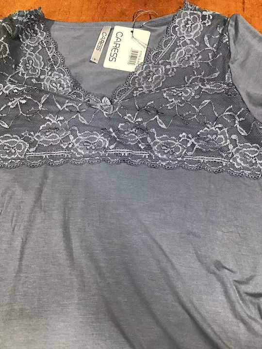 Goodnight Set De Pijamale De Iarnă Pentru Femei Negru