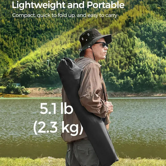 Songmics Плажен Стол Черен Водоустойчив 84x81x52см. Комплект 2бр