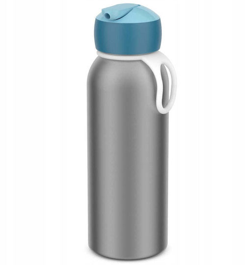 Mepal Thermos Bottle Stainless Steel 350ml Campus With Straw And Handle