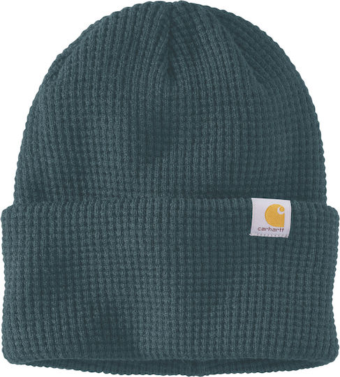 Beanie Unisex Knitted Beanie in Green Colour