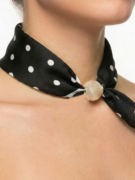 Gift-Me Women's Silk Shawl Black