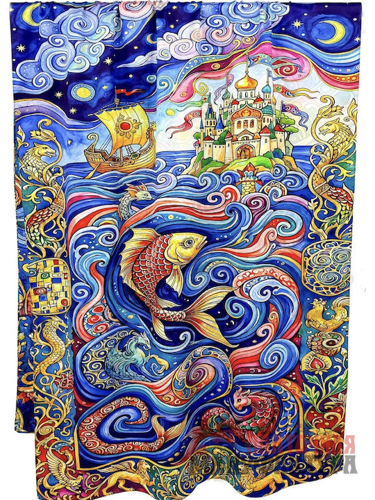 Women's Silk Multicolour Shawl