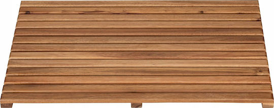Wenko Rutschfeste Duscheinlage mit Saugnäpfen Braun 40x60cm