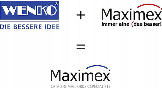 Maximex Cârlige Cu Autocolant Inox Bronz 4 Bucăți