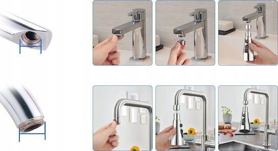 N'Oveen Flexibel Spritzfilter Wasserhahn mit Filter