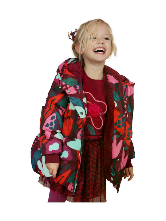 Kids Quilted Short Multicolour Jacket
