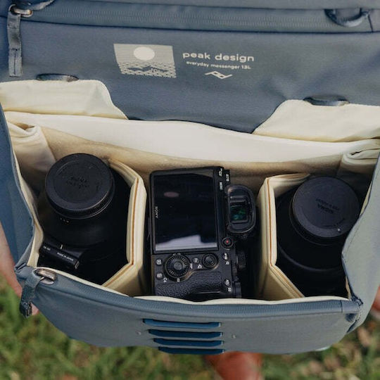 Peak Design Geantă crossbody pentru aparat foto Albastră