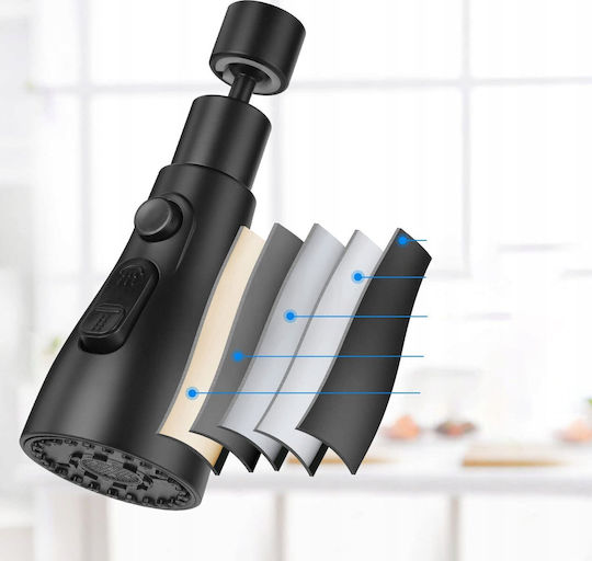 N'Oveen Flexibel Spritzfilter Wasserhahn mit Filter
